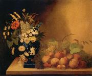 William Buelow Gould Flowrs and Fruit oil painting on canvas